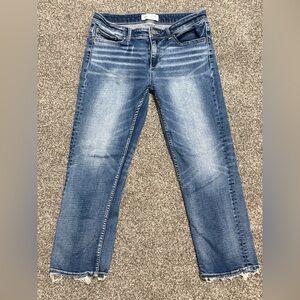 BKE Payton cropped straight stretch jeans